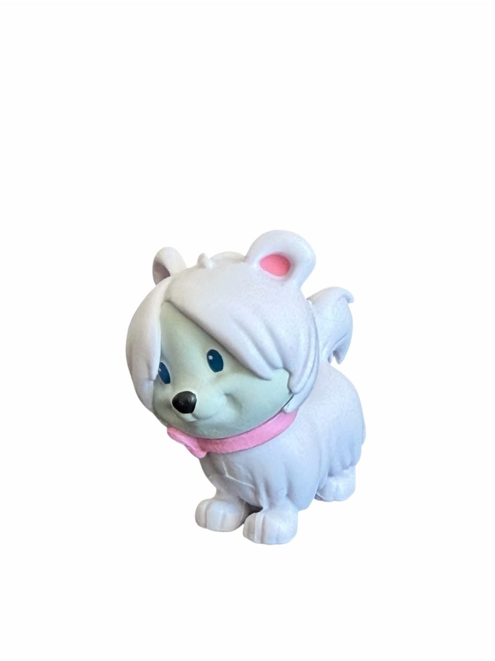 Disney Junior Minnie Mouse Snowpuff White Puppy Dog Mini Figure Toy